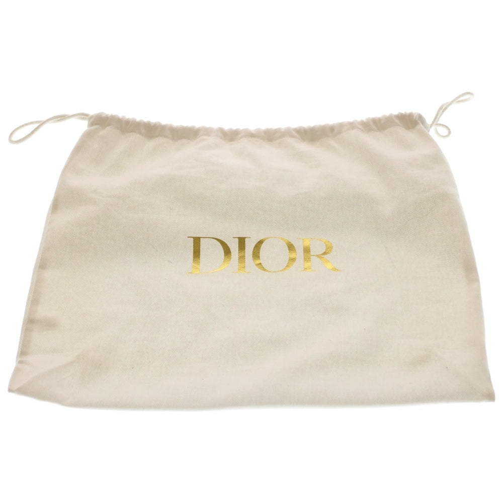 Christian Dior(クリスチャンディオール) DIORAMA Medium ディオラマ パテントチェーンショルダーバッグ グレー 09-BO-1106 レディース