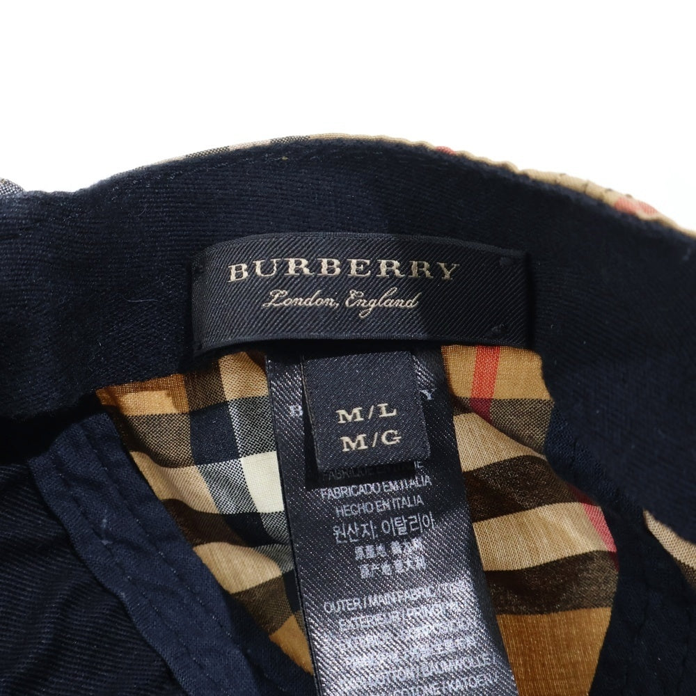 BURBERRY(バーバリー) ノヴァチェック 6パネルベースボールキャップ 帽子 4073689 ベージュ レディース