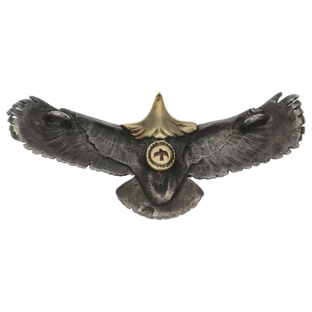 goro's(ゴローズ) 中イーグル ペンダントトップ シルバー/ゴールド BGA002