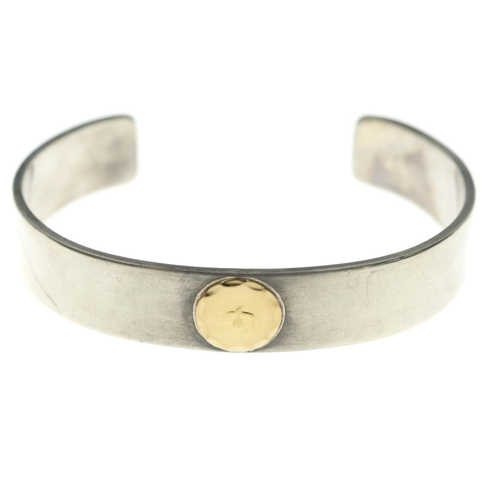 goro's(ゴローズ) 平打ちブレスS バングル シルバー/ゴールド BGA096