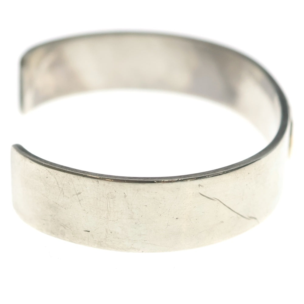 goro's(ゴローズ) 平打ちブレスS バングル シルバー/ゴールド BGA096