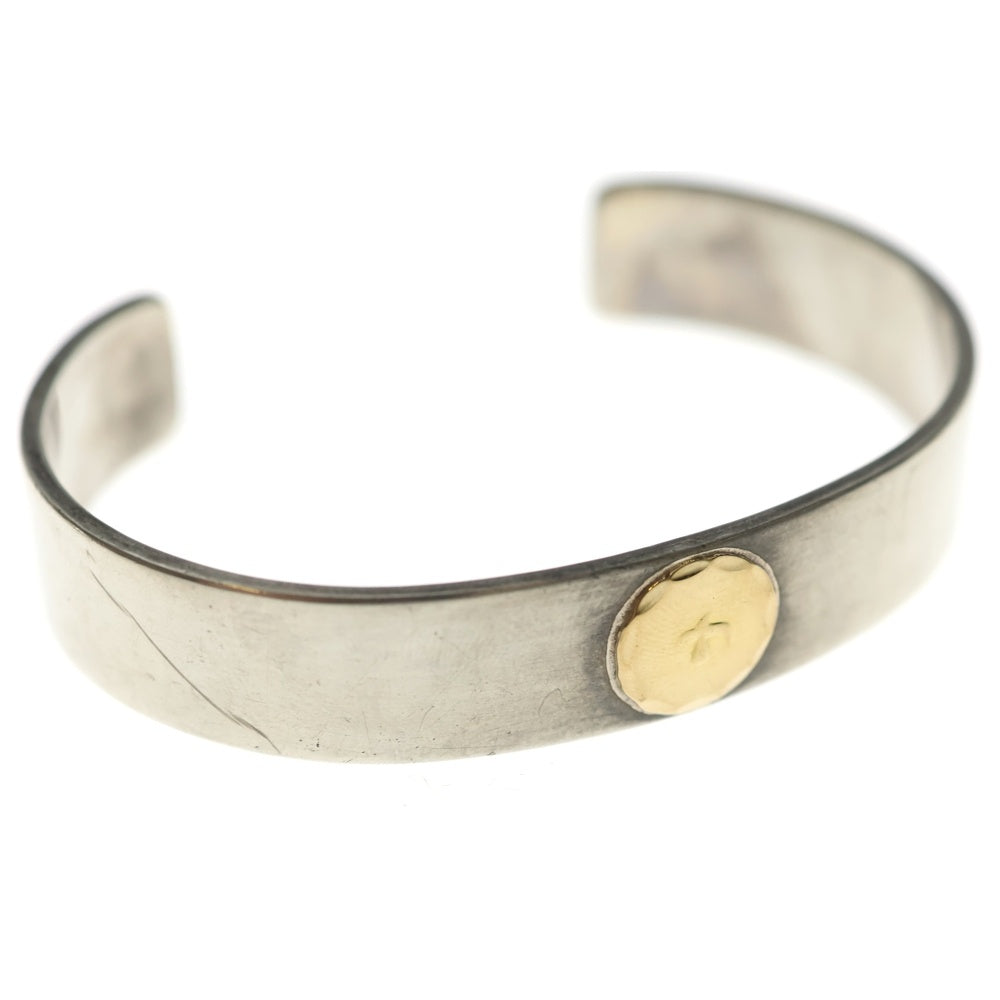 goro's(ゴローズ) 平打ちブレスS バングル シルバー/ゴールド BGA096