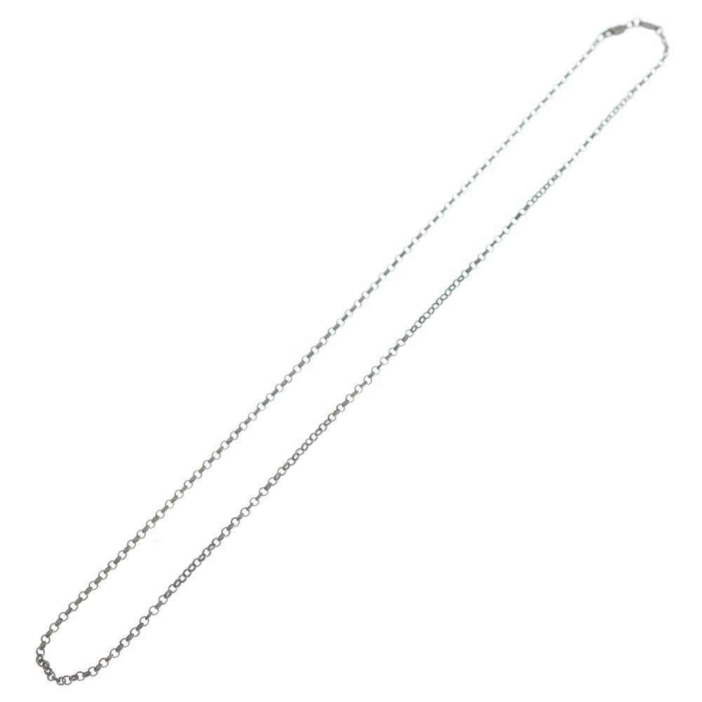 CHROME HEARTS(クロムハーツ) NECKCHAIN R20 ロールチェーンネックレス 20inch シルバー BCA084