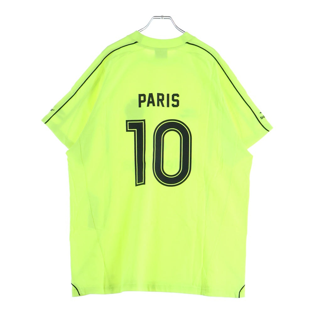 BALENCIAGA(バレンシアガ) 24SS PARIS SOCCER サッカーシリーズ テクニカルジャージー半袖Tシャツ 777705 TPVR5 イエロー