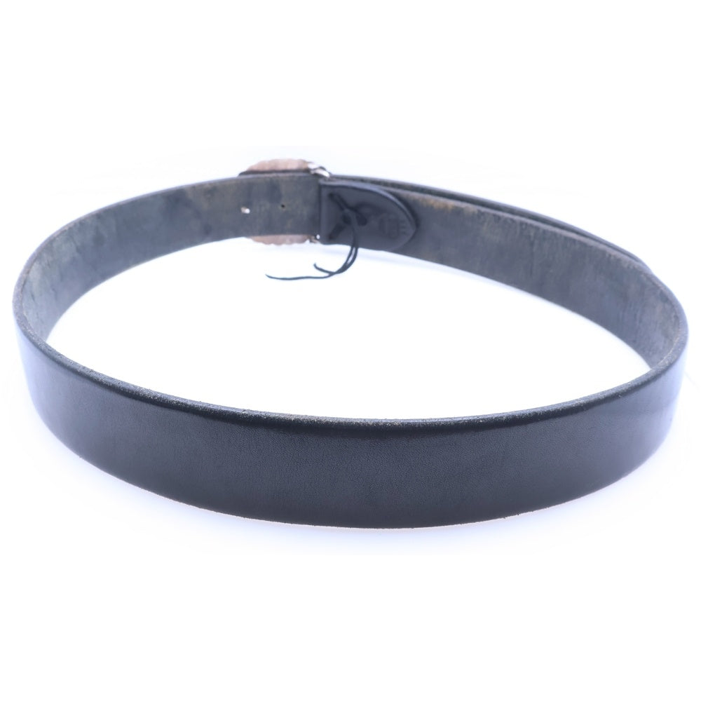 goro's(ゴローズ) 金縄ターコイズ付き特大風車コンチョ風車バックルベルト 黒