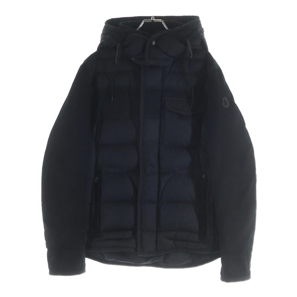 MONCLER(モンクレール) RYAN ライアン 切替フードダウンジャケット E20914139285 53227 ブラック