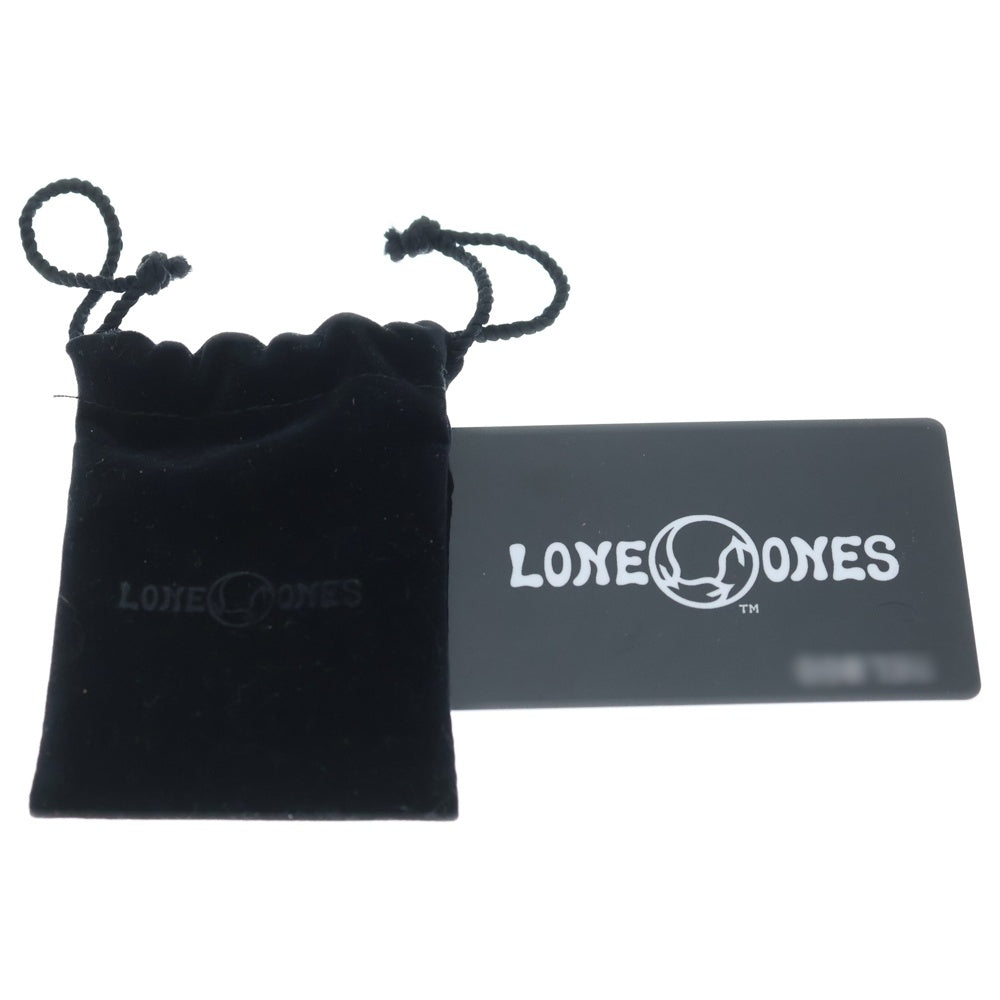 LONE ONES(ロンワンズ) K&F[キス]リンクイヤリングw/ティアーベルS シルバー