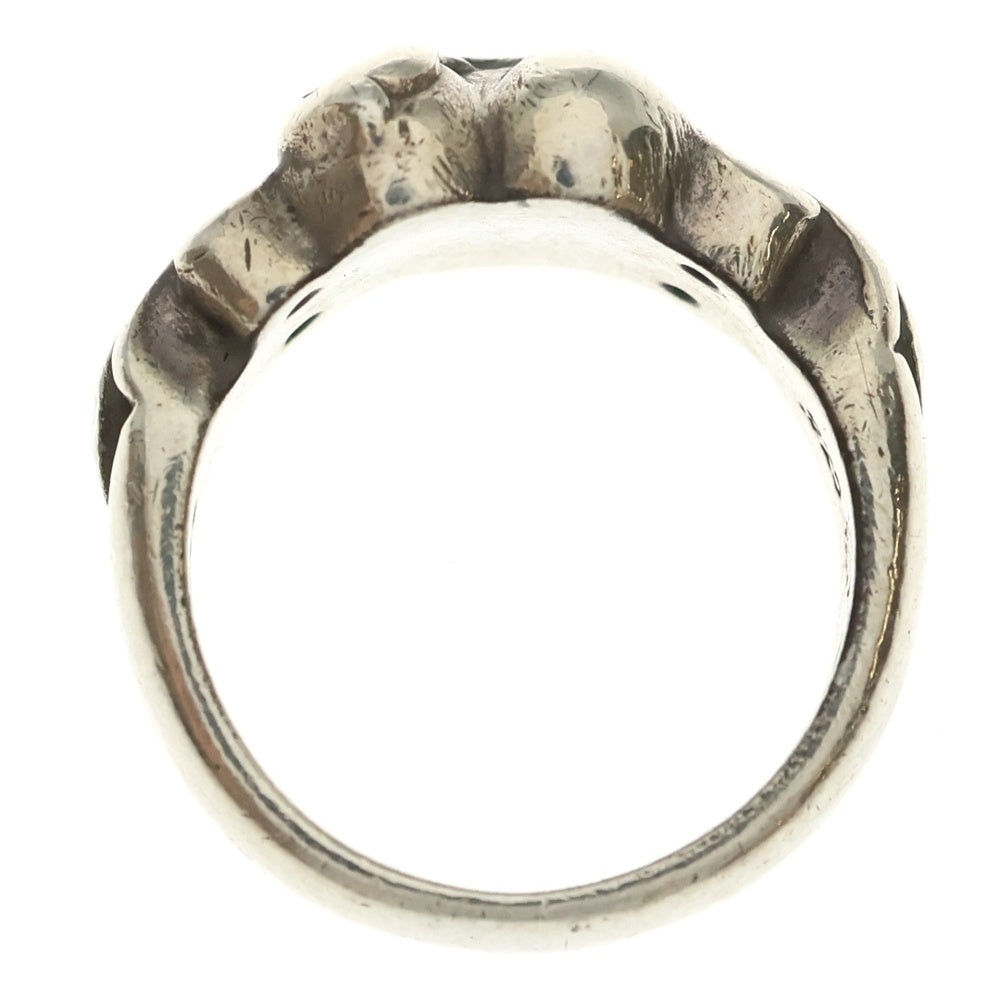 CHROME HEARTS(クロムハーツ) FLRL CRS HRT フローラルハートリング シルバー