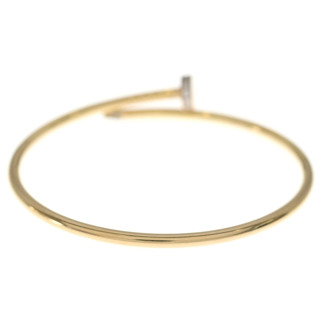 Cartier(カルティエ) JUSTE UN CLOU BRACELET ジュスト アンクル ブレスレット スモール ダイヤ イエローゴールド B6066115 レディース