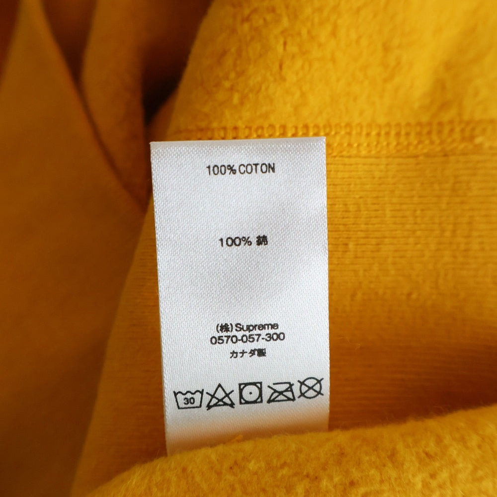 SUPREME(シュプリーム) 18AW Box Logo Crewneck ボックス ロゴ クルーネックスウェットトレーナー イエロー