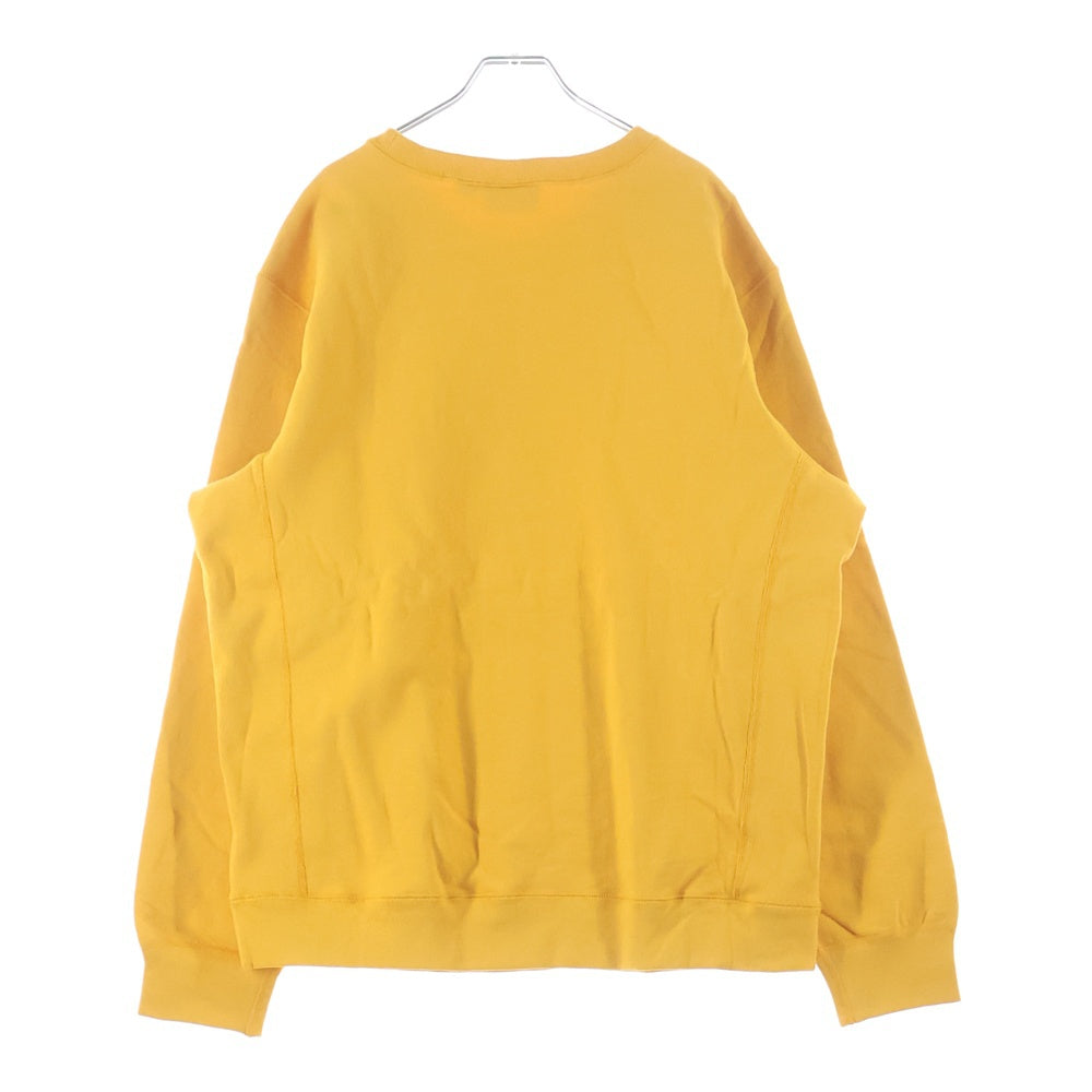 SUPREME(シュプリーム) 18AW Box Logo Crewneck ボックス ロゴ クルーネックスウェットトレーナー イエロー