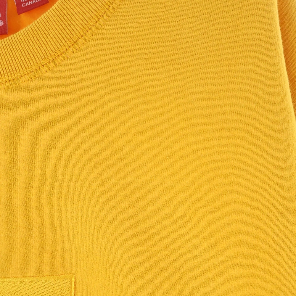 SUPREME(シュプリーム) 18AW Box Logo Crewneck ボックス ロゴ クルーネックスウェットトレーナー イエロー