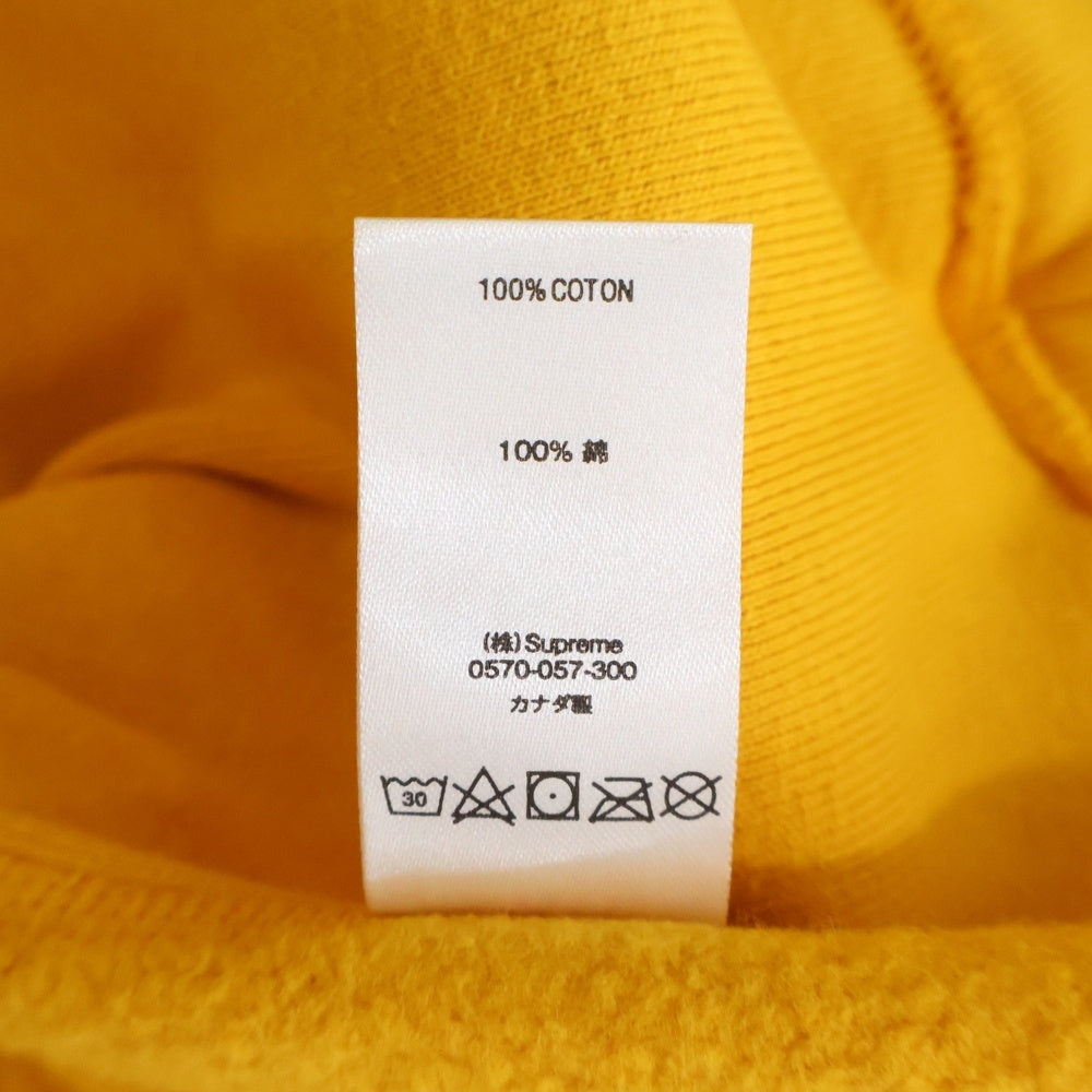 SUPREME(シュプリーム) 18AW Box Logo Crewneck ボックス ロゴ クルーネックスウェットトレーナー イエロー