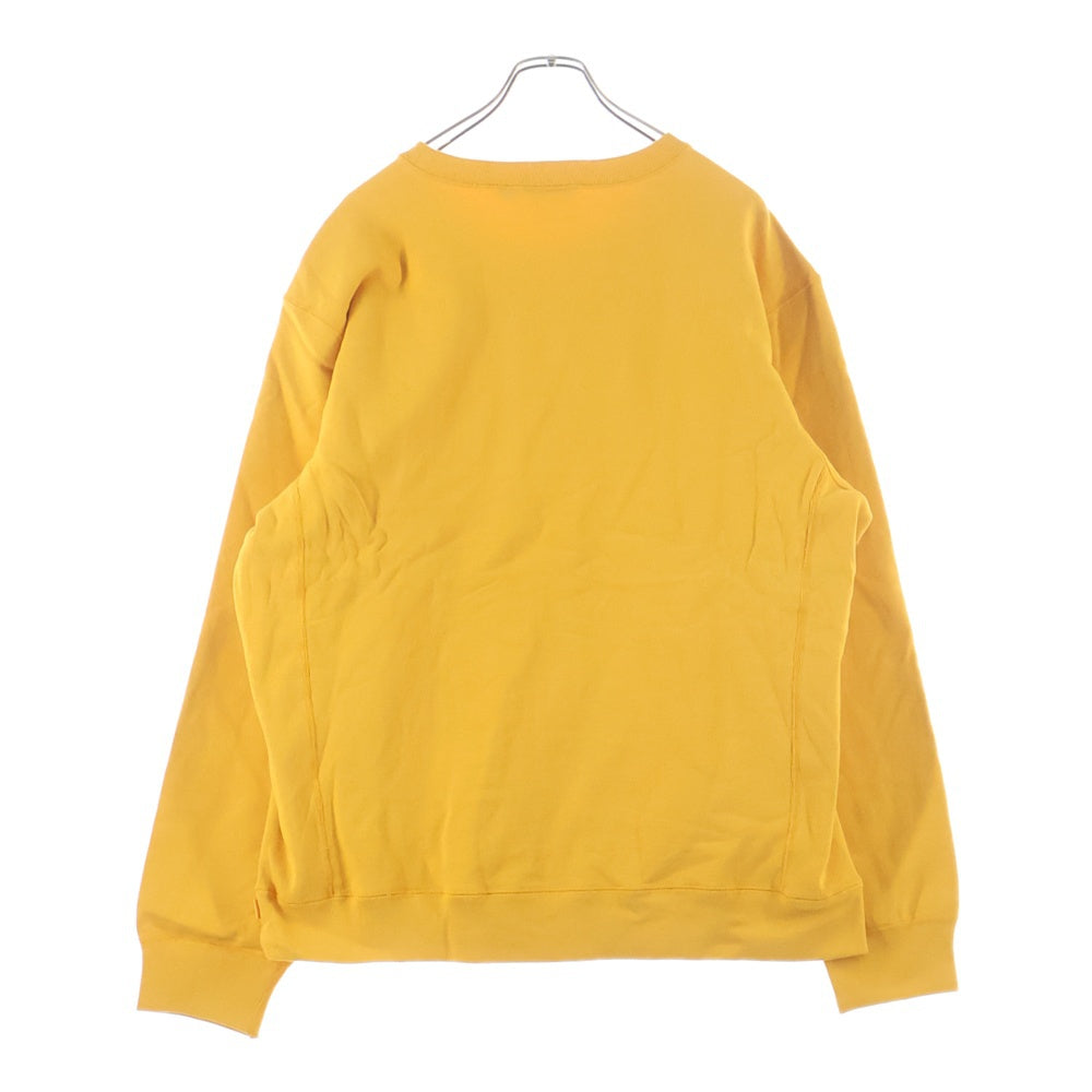 SUPREME(シュプリーム) 18AW Box Logo Crewneck ボックス ロゴ クルーネックスウェットトレーナー イエロー
