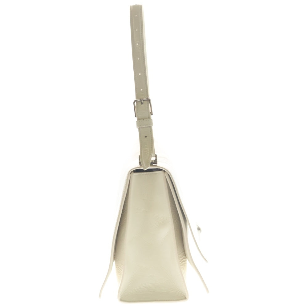 BALENCIAGA(バレンシアガ) CRUSH SLING MEDIUM クラッシュ ミディアム スリングハンドバッグ 765466 ベージュ レディース