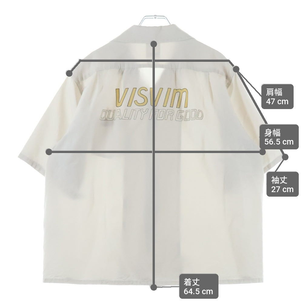 VISVIM(ヴィスヴィム) 25SS KEESEY SP SHIRT S/S ウール×シルク