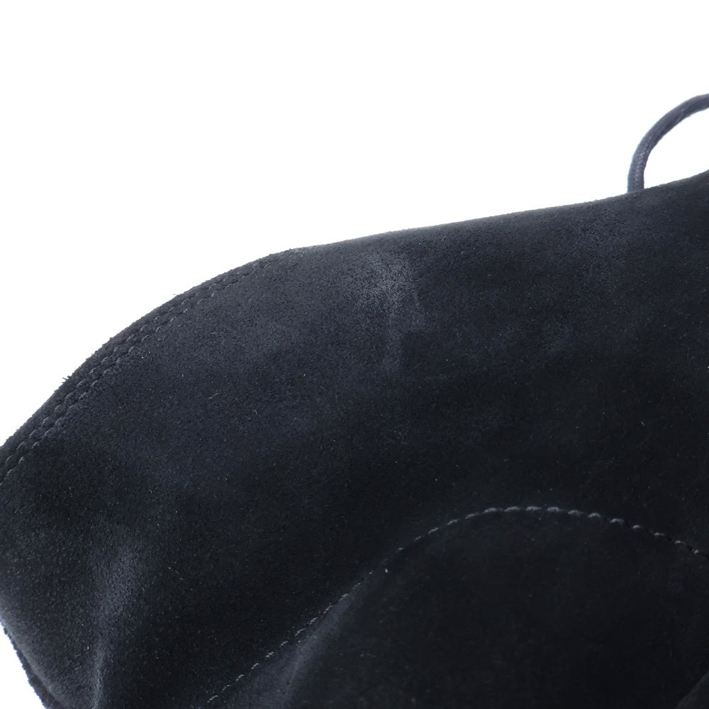 TAKAHIROMIYASHITA The SoloIst.(タカヒロミヤシタザソロイスト) 24SS×KIDS LOVE GAITE chukka boots bone キッズラブゲイト ボーンチャッカブーツ st0003SS24 ブラック