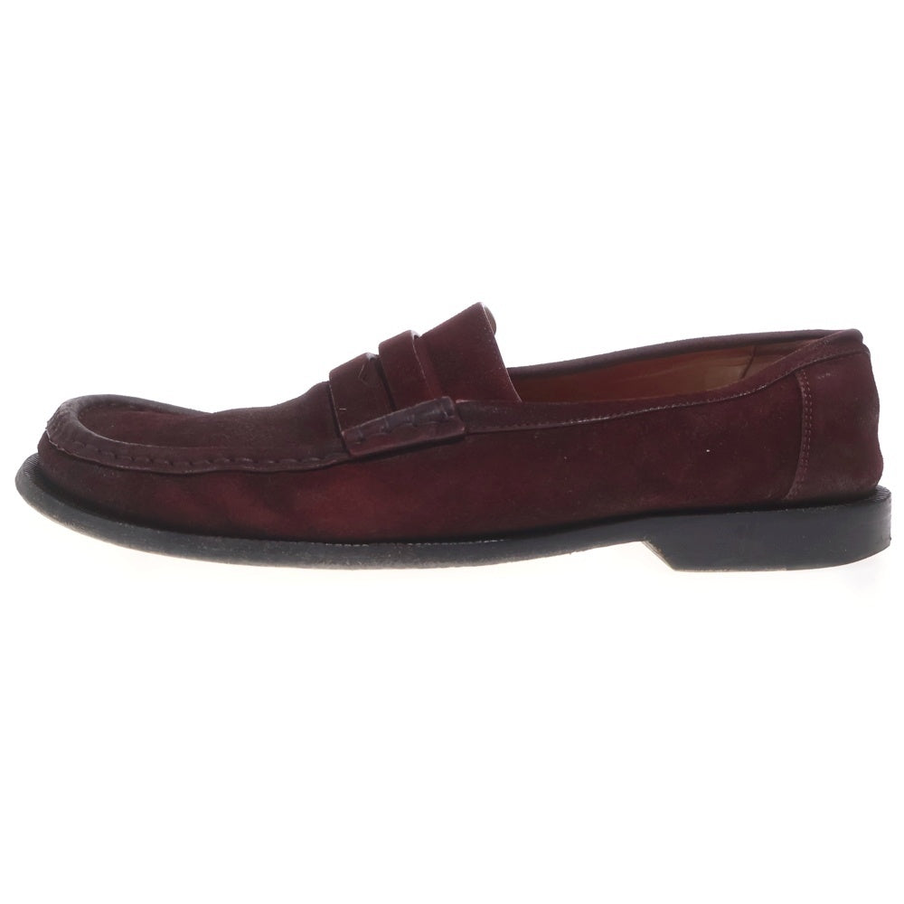 LOEWE(ロエベ) CAMPO カンポ スエードレザーローファー シューズ ボルドー