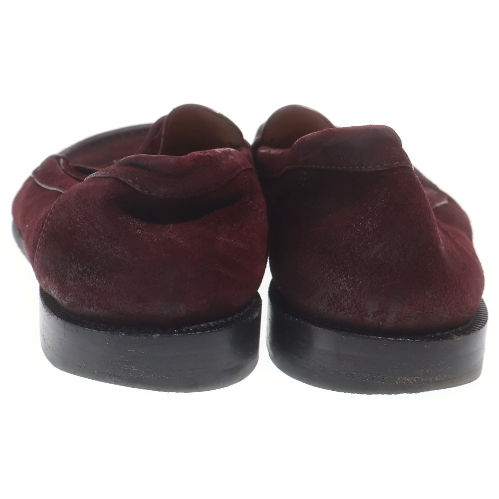 LOEWE(ロエベ) CAMPO カンポ スエードレザーローファー シューズ ボルドー