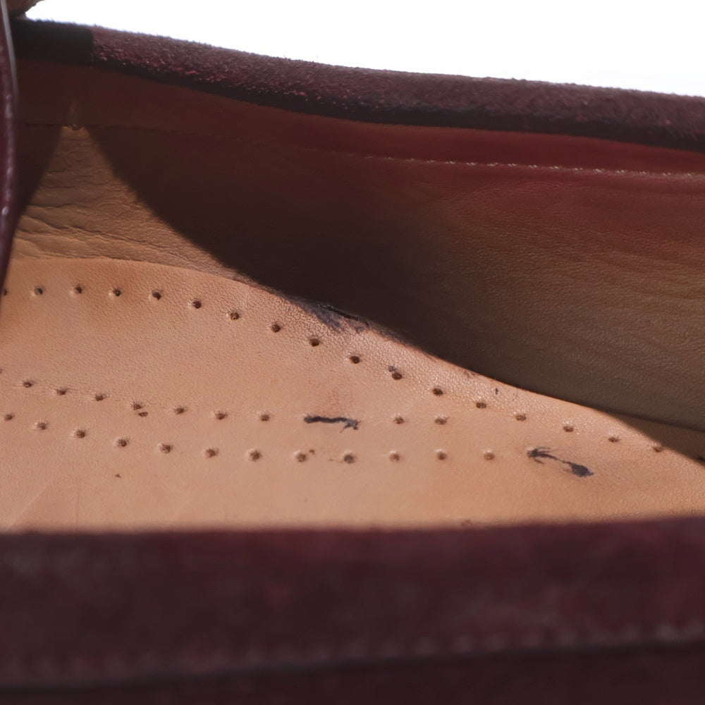 LOEWE(ロエベ) CAMPO カンポ スエードレザーローファー シューズ ボルドー