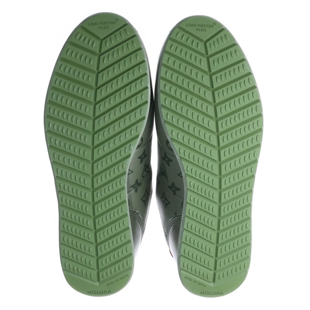 LOUIS VUITTON(ルイヴィトン) 25AW LV ButterSoft LVバターソフト モノグラム パデットレザーローカットスニーカー 1AJANU カーキ