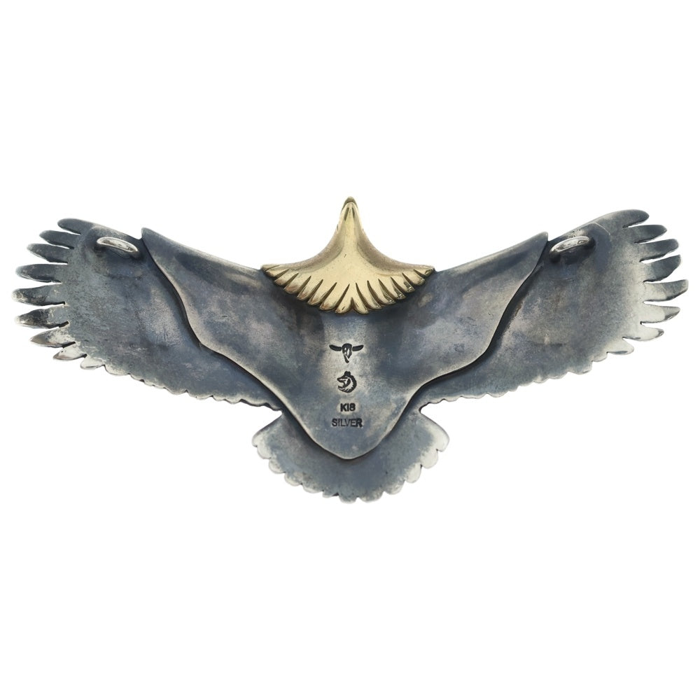 TADY & KING(タディアンドキング) 特大イーグル頭金 シルバーゴールド