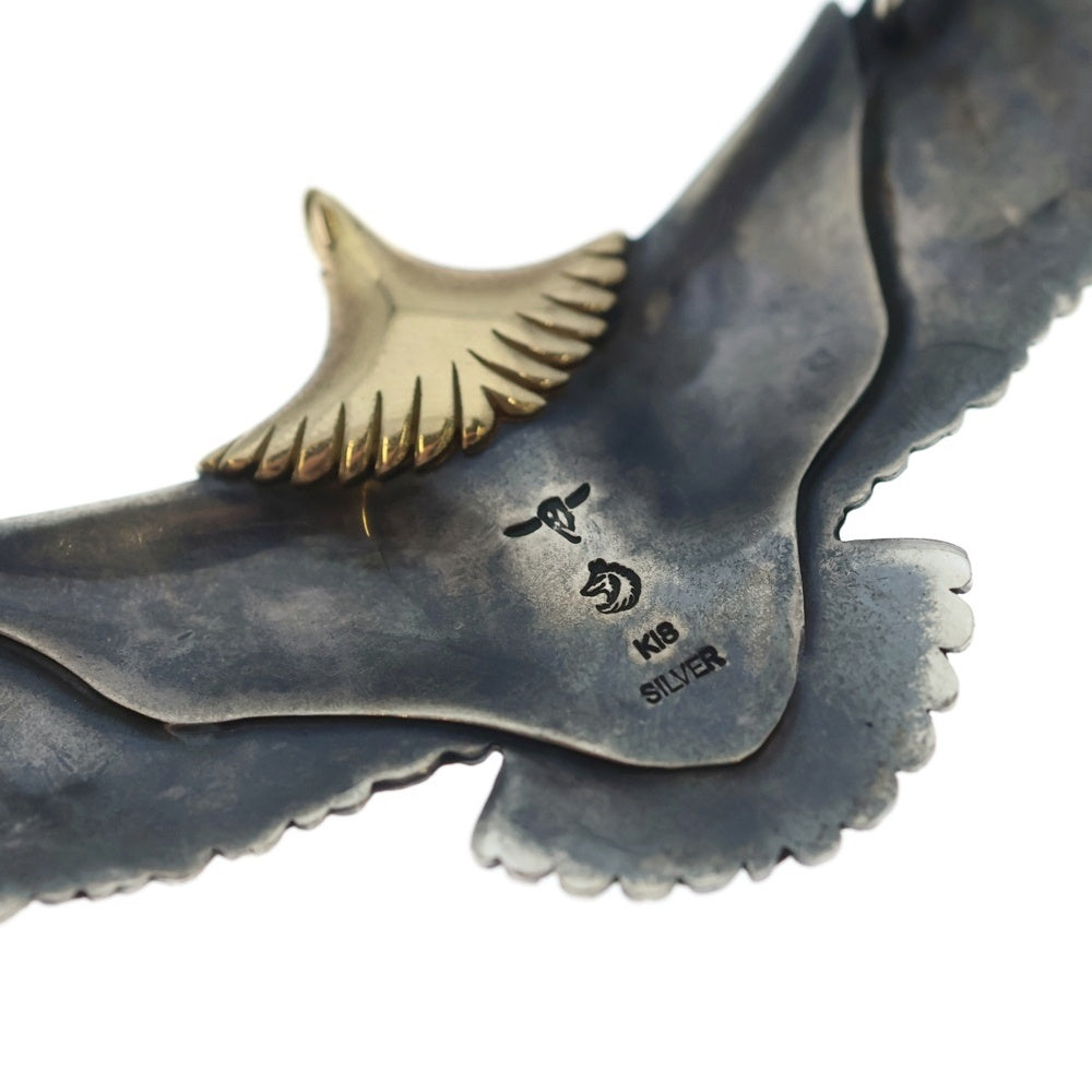 TADY & KING(タディアンドキング) 特大イーグル頭金 シルバーゴールド