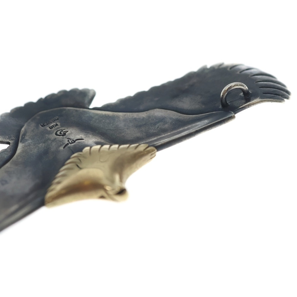 TADY & KING(タディアンドキング) 特大イーグル頭金 シルバーゴールド