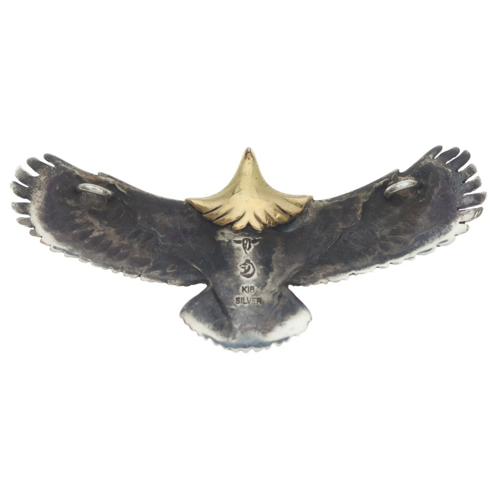 TADY & KING(タディアンドキング) 中イーグル頭金 シルバーゴールド