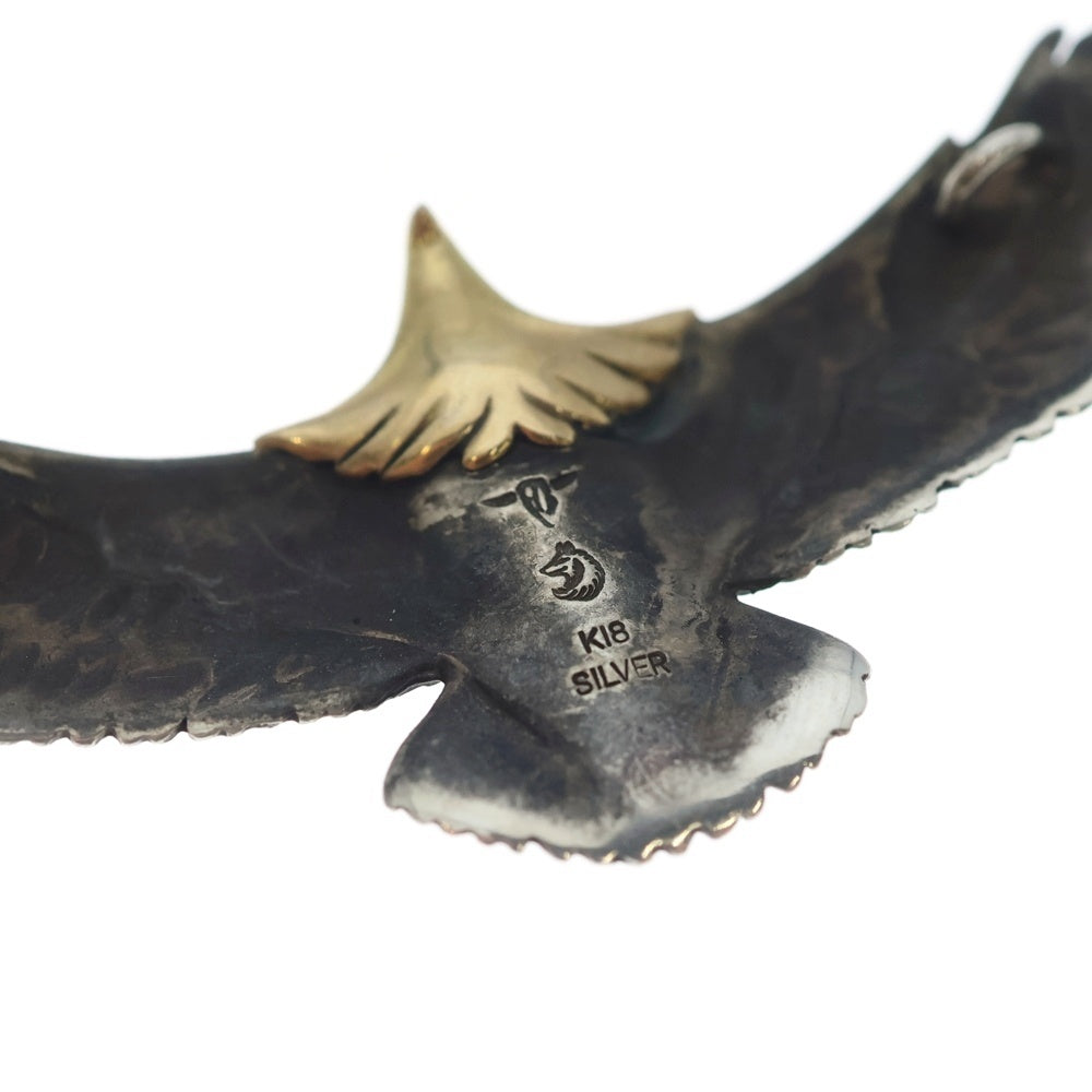 TADY & KING(タディアンドキング) 中イーグル頭金 シルバーゴールド