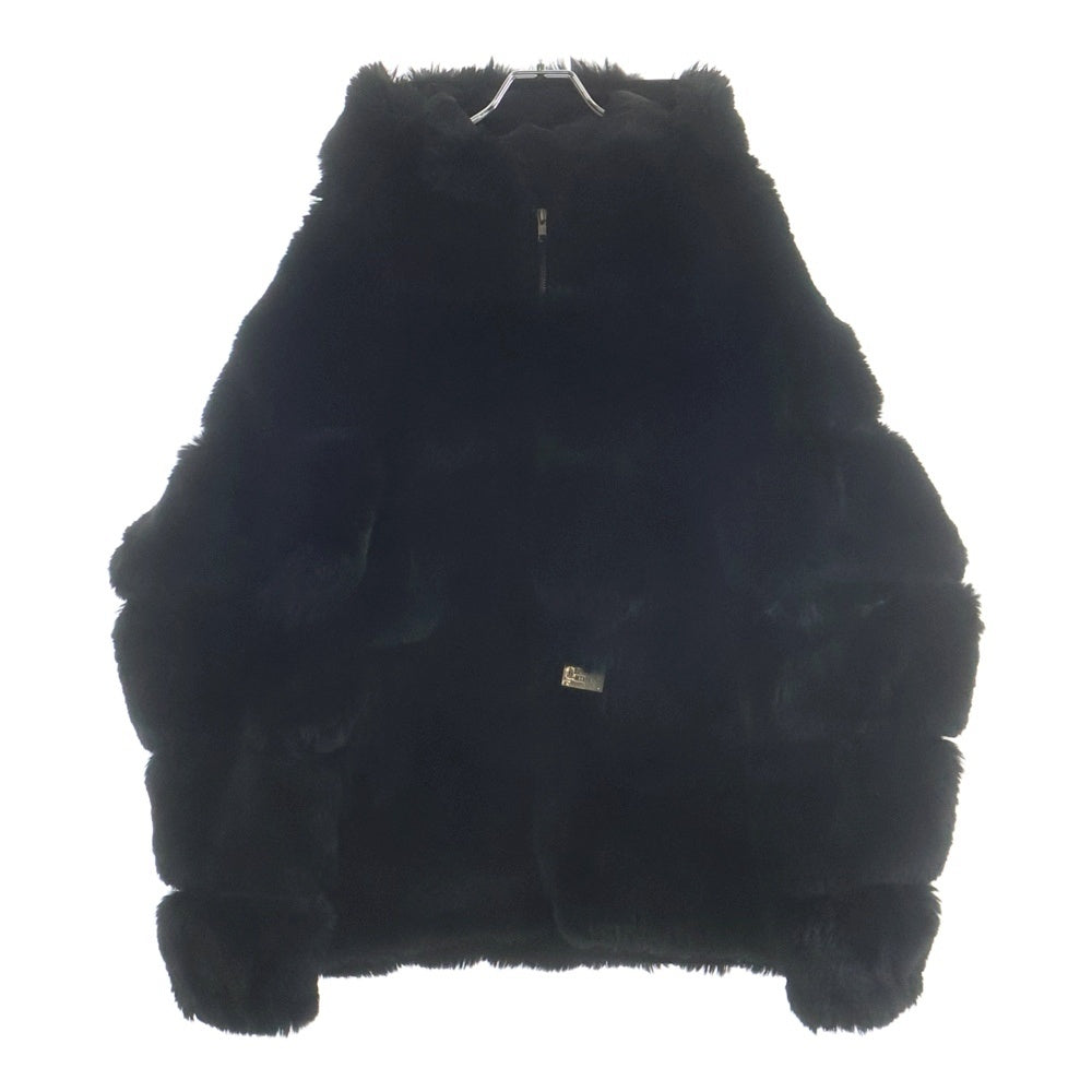 SUPREME(シュプリーム) ×WTAPS 21AW Faux Fur Hooded JKT フェイクファージャケット ブラック