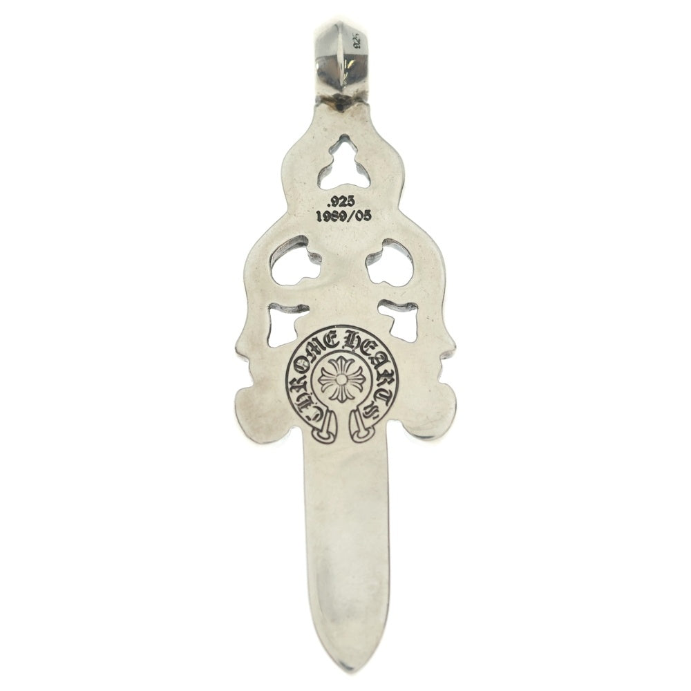 CHROME HEARTS(クロムハーツ) LARGE DAGGER ラージダガーペンダントトップ シルバー BCA282