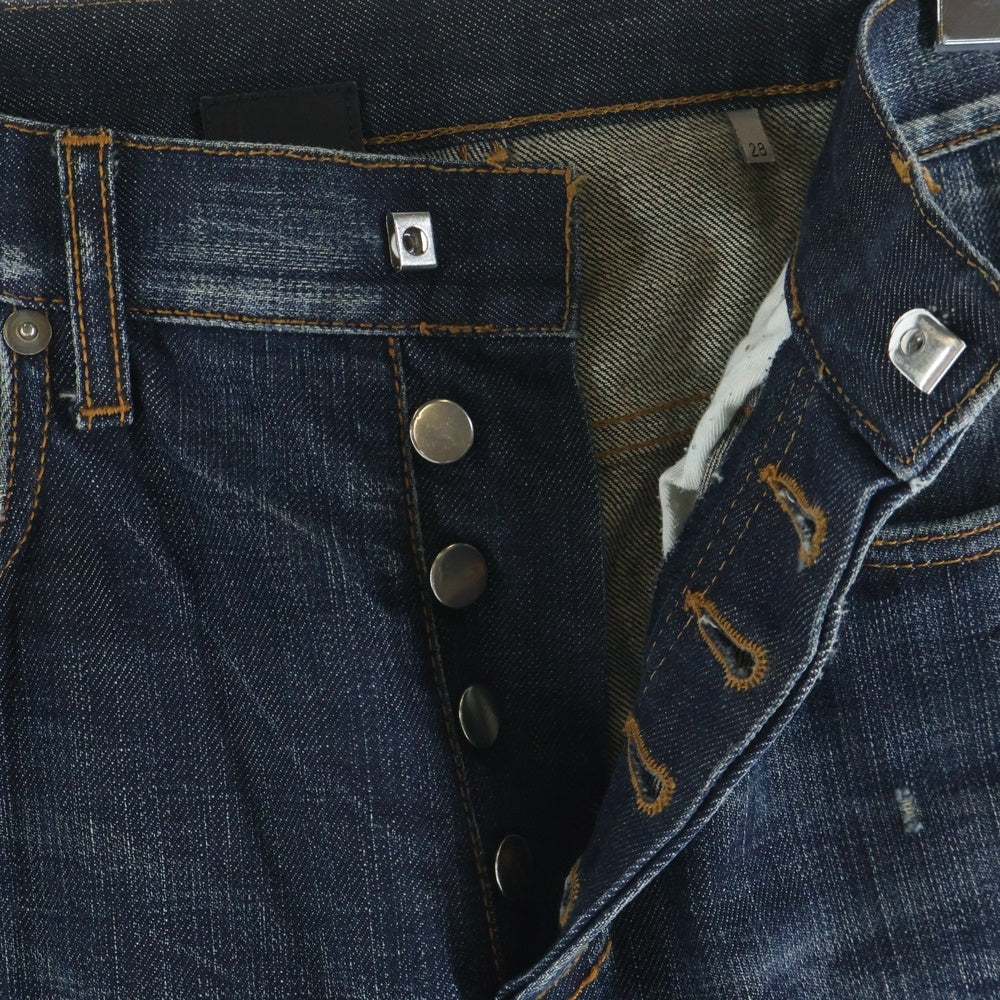 Dior HOMME(ディオールオム) 00AW JAKE エディ期 28 ヴィンテージ加工 デニムパンツ