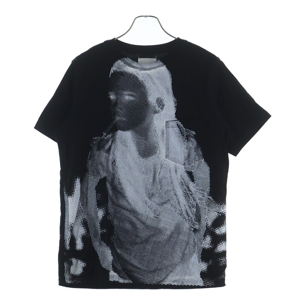 TAKAHIROMIYASHITA The SoloIst.(タカヒロミヤシタザソロイスト) 22SS Joseph Szabo フォトプリント ポケット クルーネック 半袖 Tシャツ ブラック