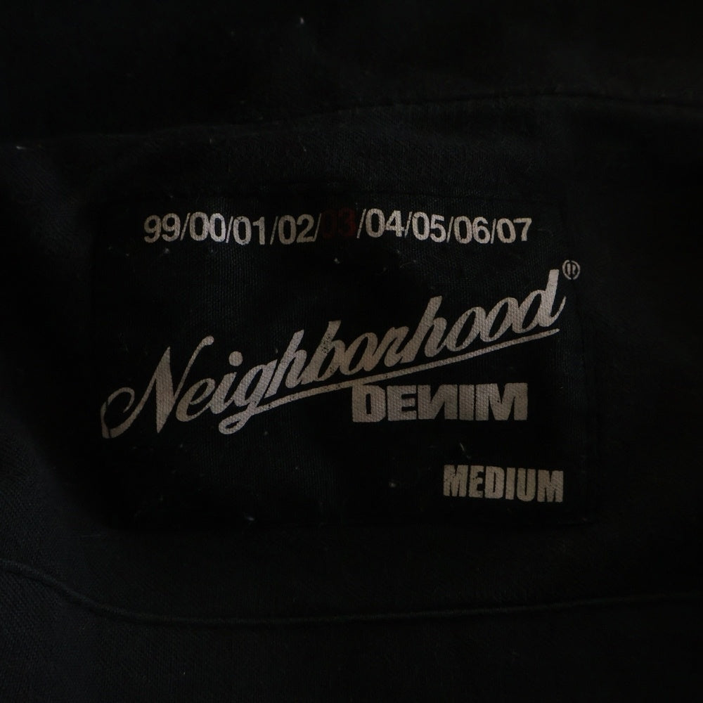 NEIGHBORHOOD(ネイバーフッド) コットン カーゴチェック パンツ ブラック TSNH-PT03