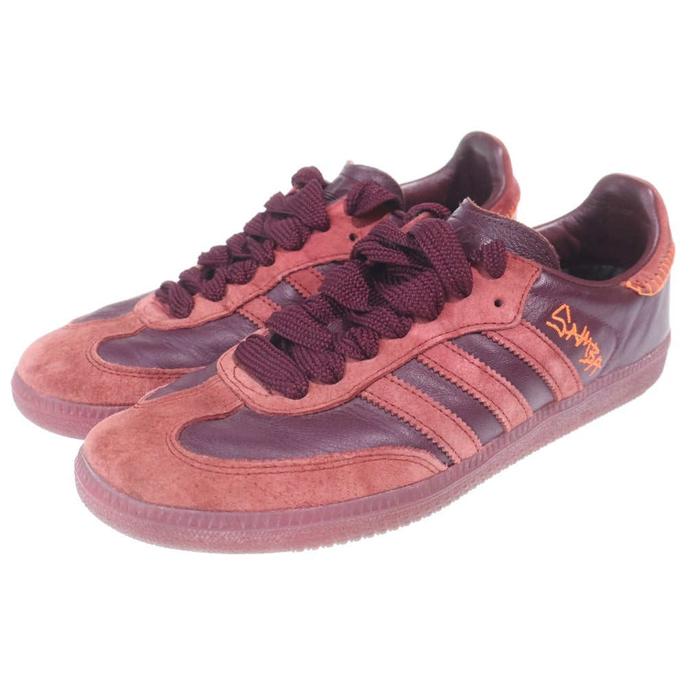 adidas(アディダス) JONAH HILL × SAMBA MAROON サンバマルーンスニーカー レッド US8.5/26.5cm ART FW7456