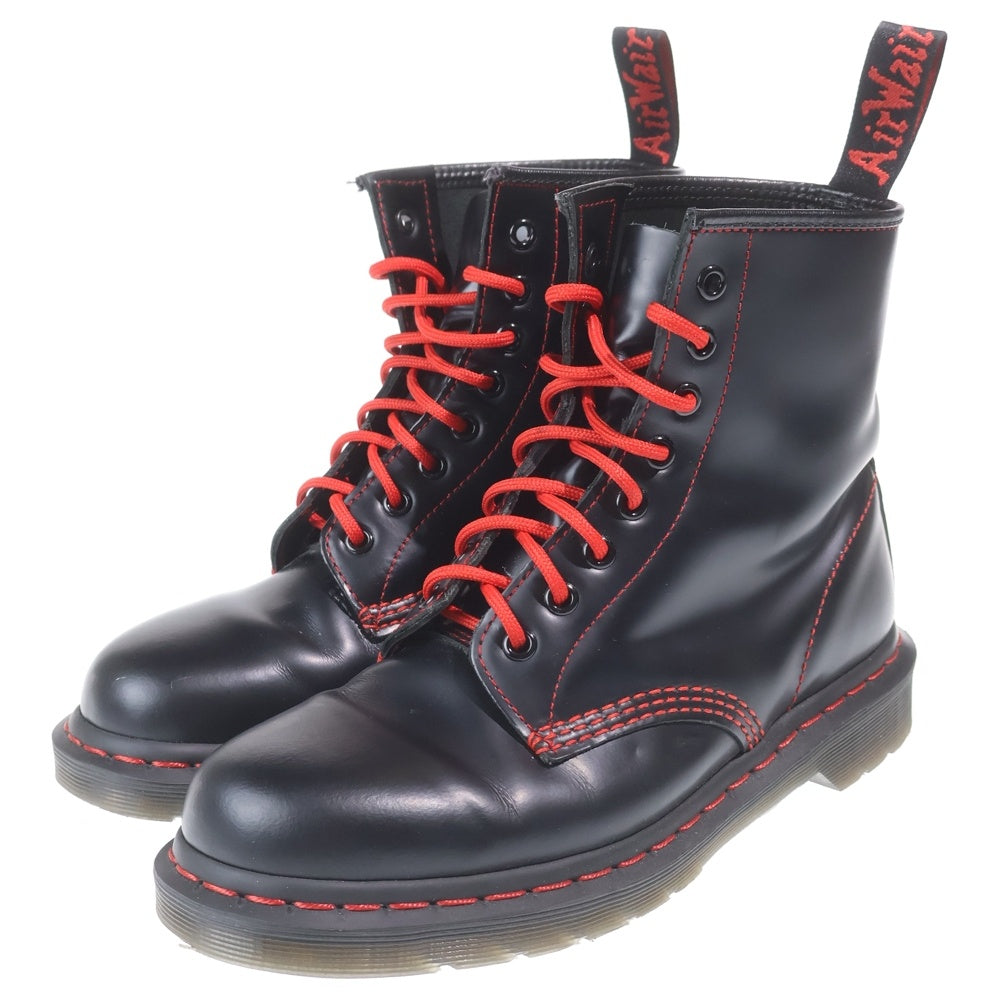 Dr.Martens(ドクターマーチン) 8ホール レッドステッチブーツ 1460 ブラック/レッド