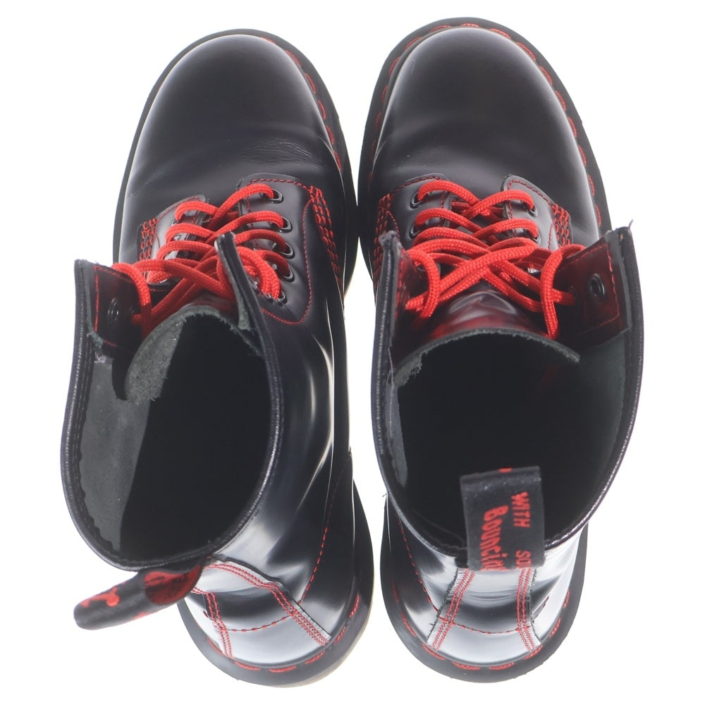 Dr.Martens(ドクターマーチン) 8ホール レッドステッチブーツ 1460 ブラック/レッド