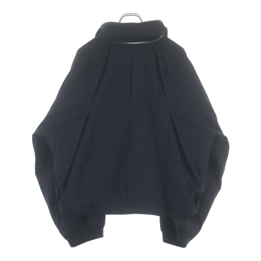 FFFPOSTALSERVICE(トリプルエフポスタルサービス) 25SS REIA HOODED PARACHUTE JACKET フーデッドパラシュートジャケット FFFPSSS2508 ブラック
