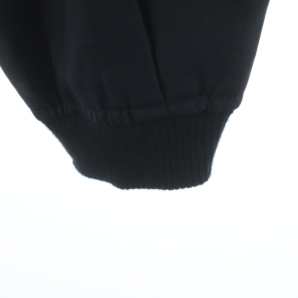FFFPOSTALSERVICE(トリプルエフポスタルサービス) 25SS REIA HOODED PARACHUTE JACKET フーデッドパラシュートジャケット FFFPSSS2508 ブラック