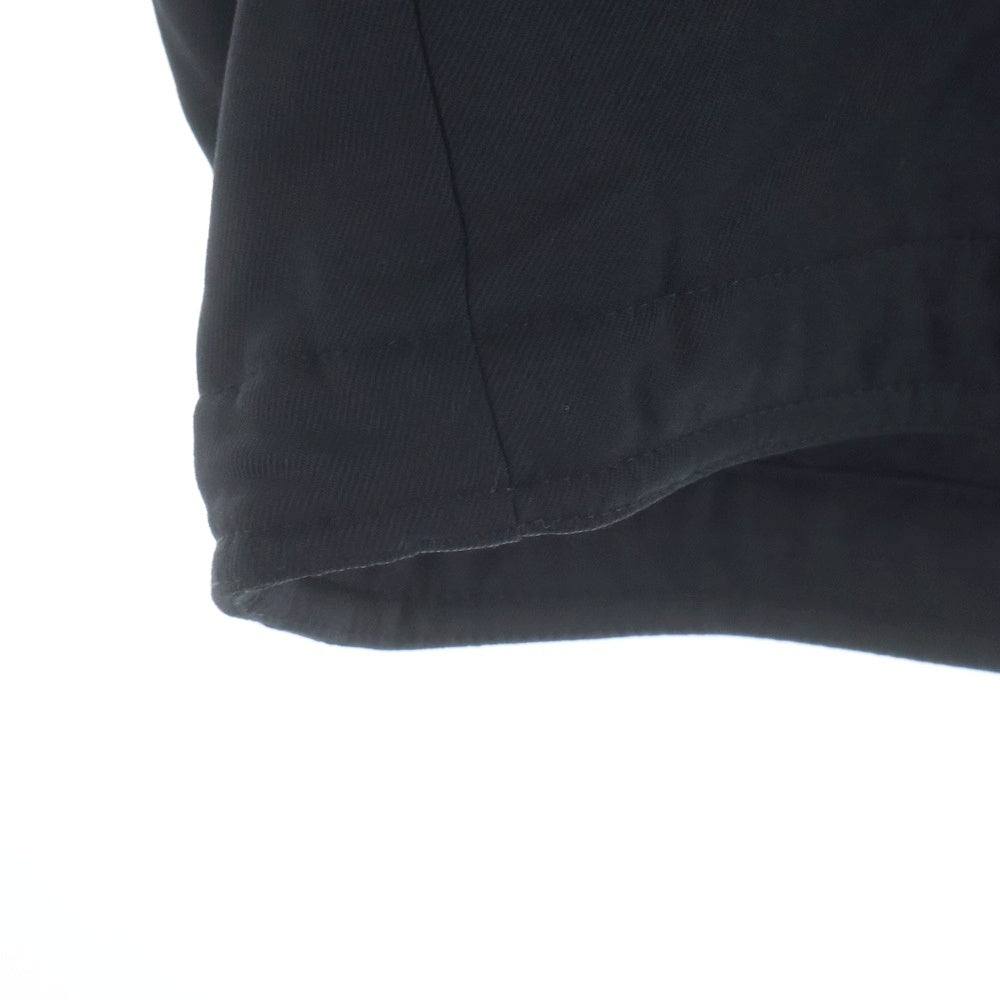 FFFPOSTALSERVICE(トリプルエフポスタルサービス) 25SS REIA HOODED PARACHUTE JACKET フーデッドパラシュートジャケット FFFPSSS2508 ブラック