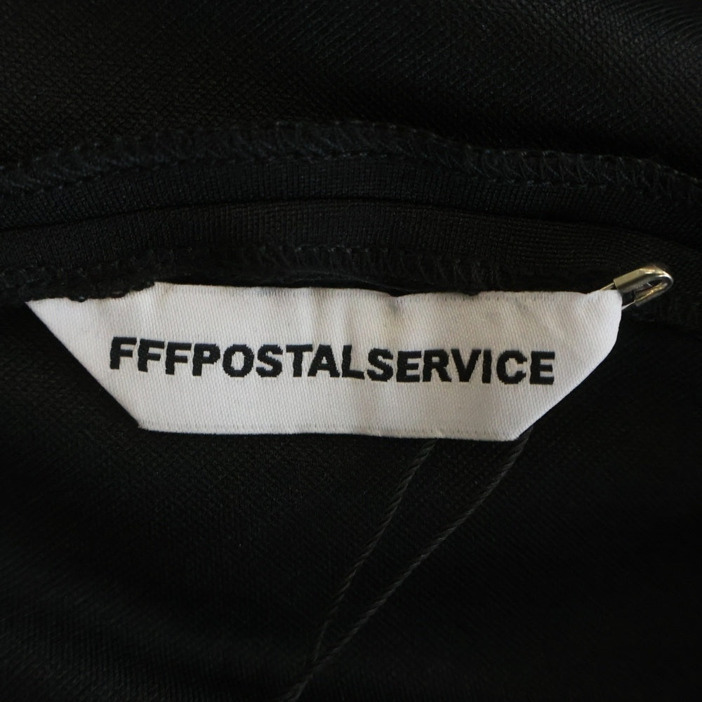 FFFPOSTALSERVICE(トリプルエフポスタルサービス) 25SS ENIGMA TRACKSUIT JACKET エニグマトラックスーツジャケット FFFPSSS2510 ブラック