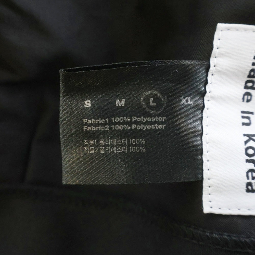 FFFPOSTALSERVICE(トリプルエフポスタルサービス) 25SS ENIGMA TRACKSUIT JACKET エニグマトラックスーツジャケット FFFPSSS2510 ブラック