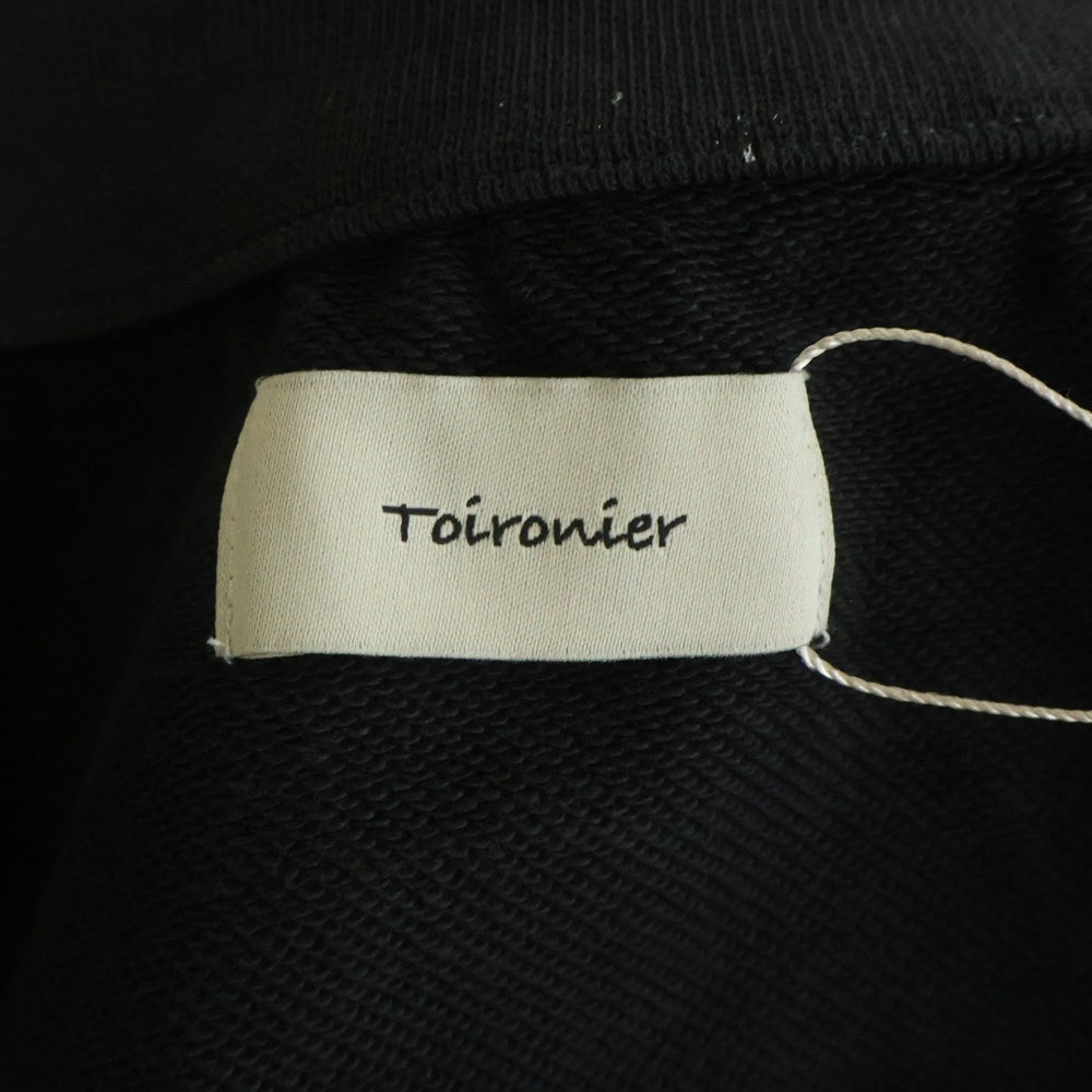 Toironier(トワロニエ) 25AW Half Zip Sweat Shirts ハーズジップ