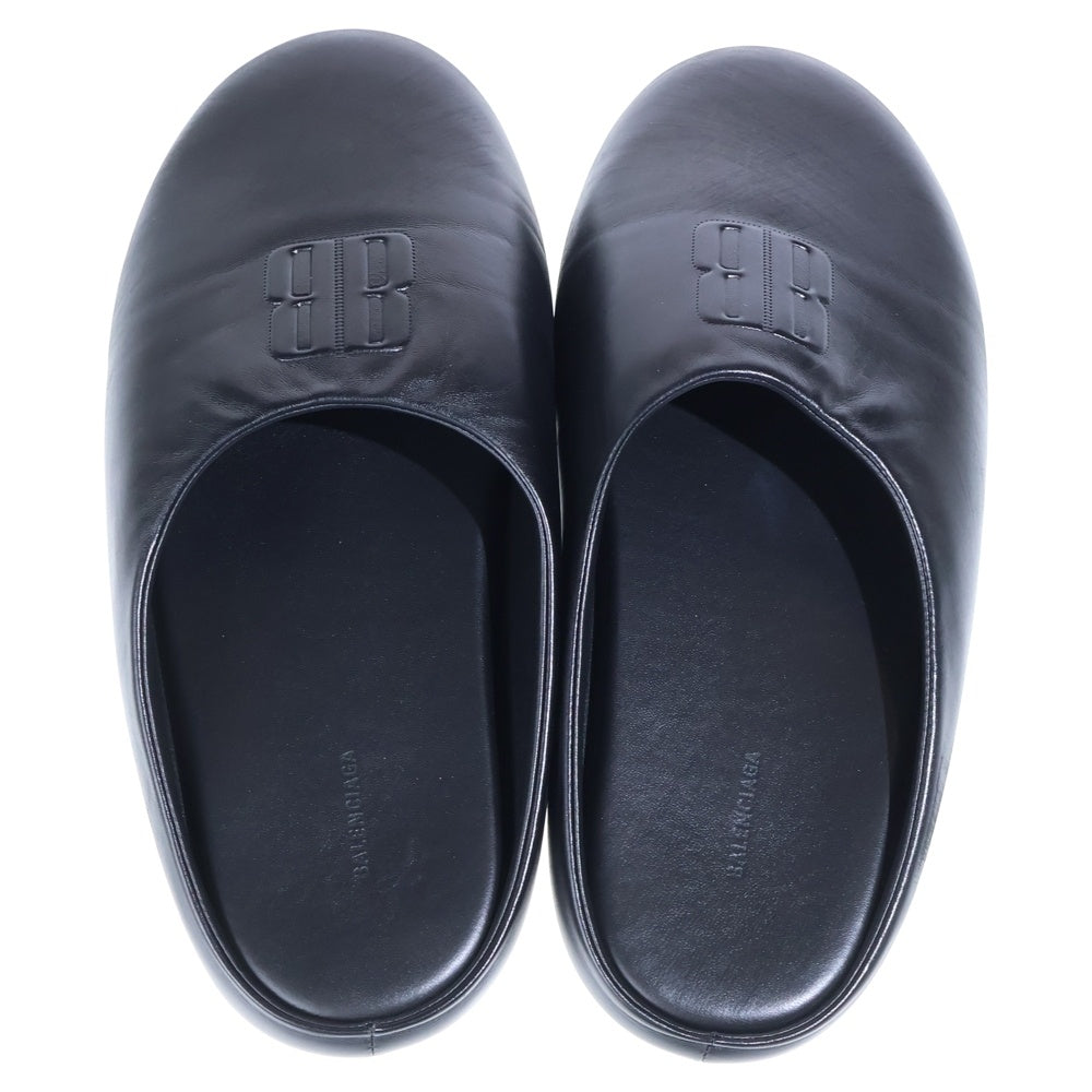 BALENCIAGA(バレンシアガ) 25AW CHATEAU MULE FLAT シャトーフラットミュール シューズ サンダル 834414 WBDH1 ブラック