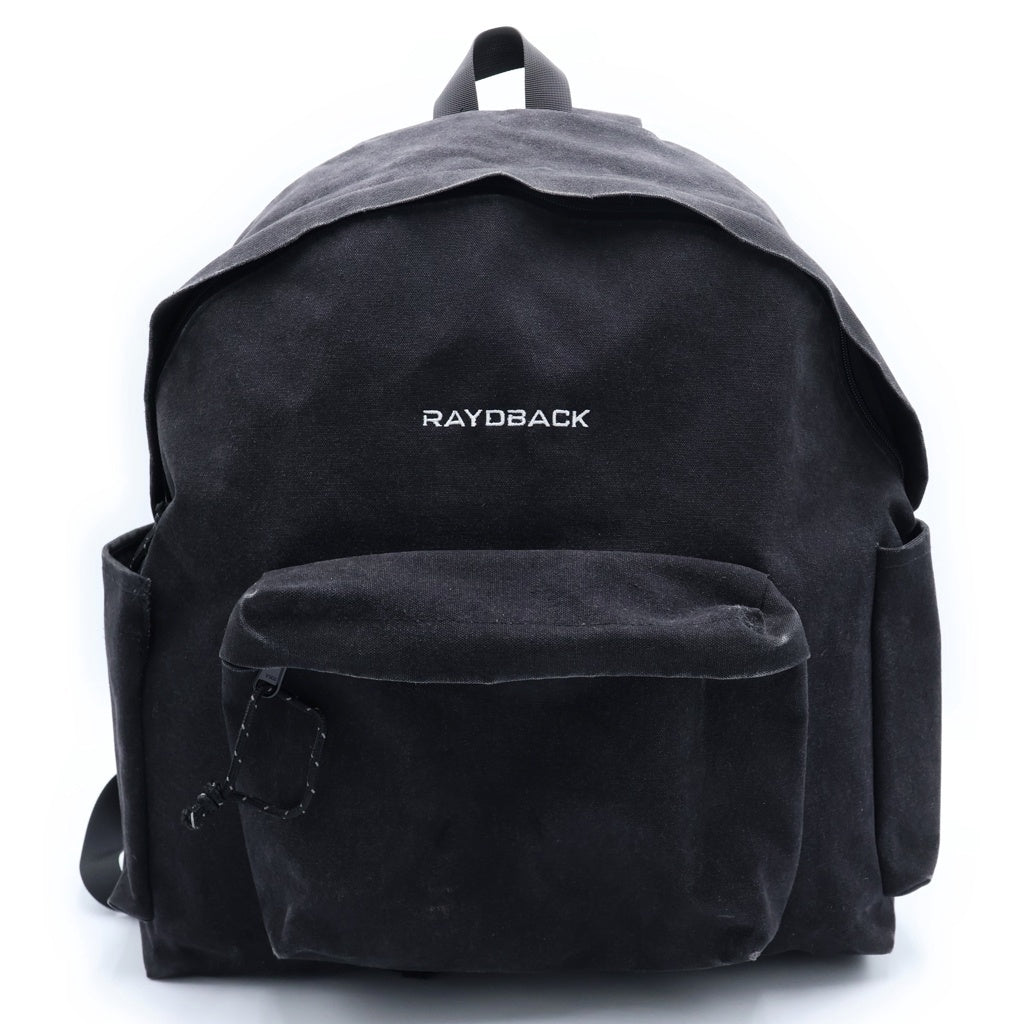 NO BRAND(ノーブランド) RAYDBACK WASHED BACKPACK レイドバック ウォッシュドバックパック リュック ブラック