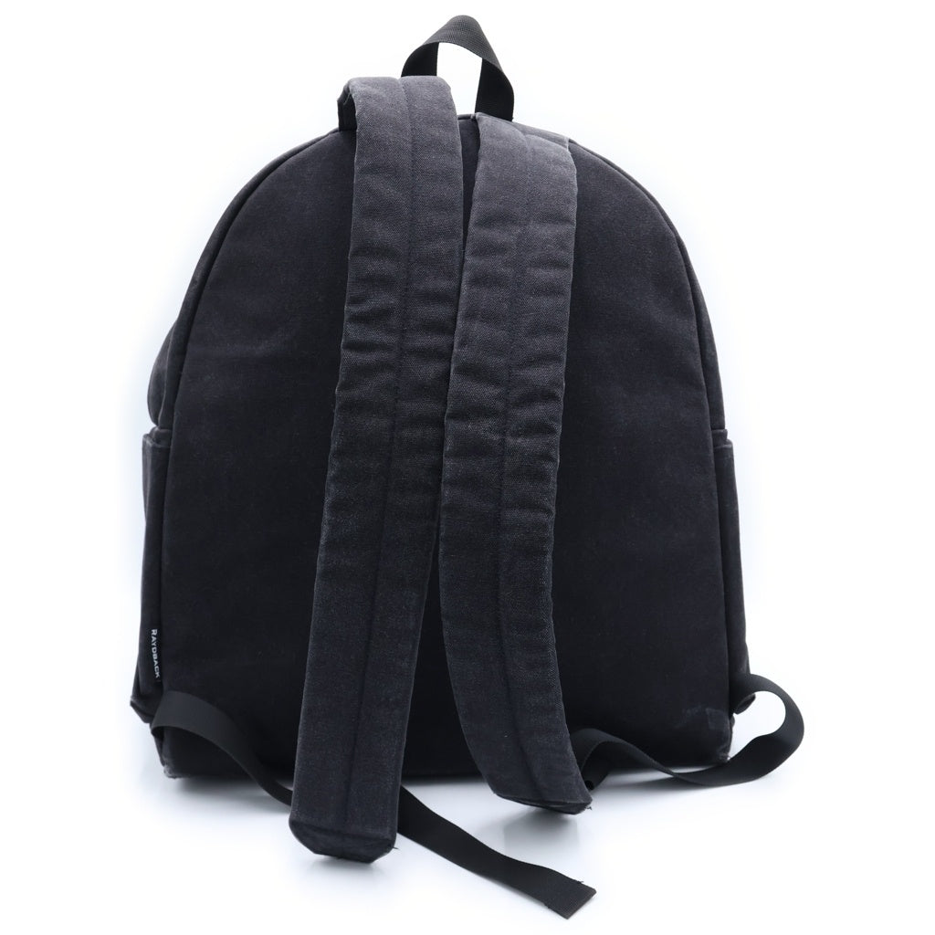 NO BRAND(ノーブランド) RAYDBACK WASHED BACKPACK レイドバック ウォッシュドバックパック リュック ブラック