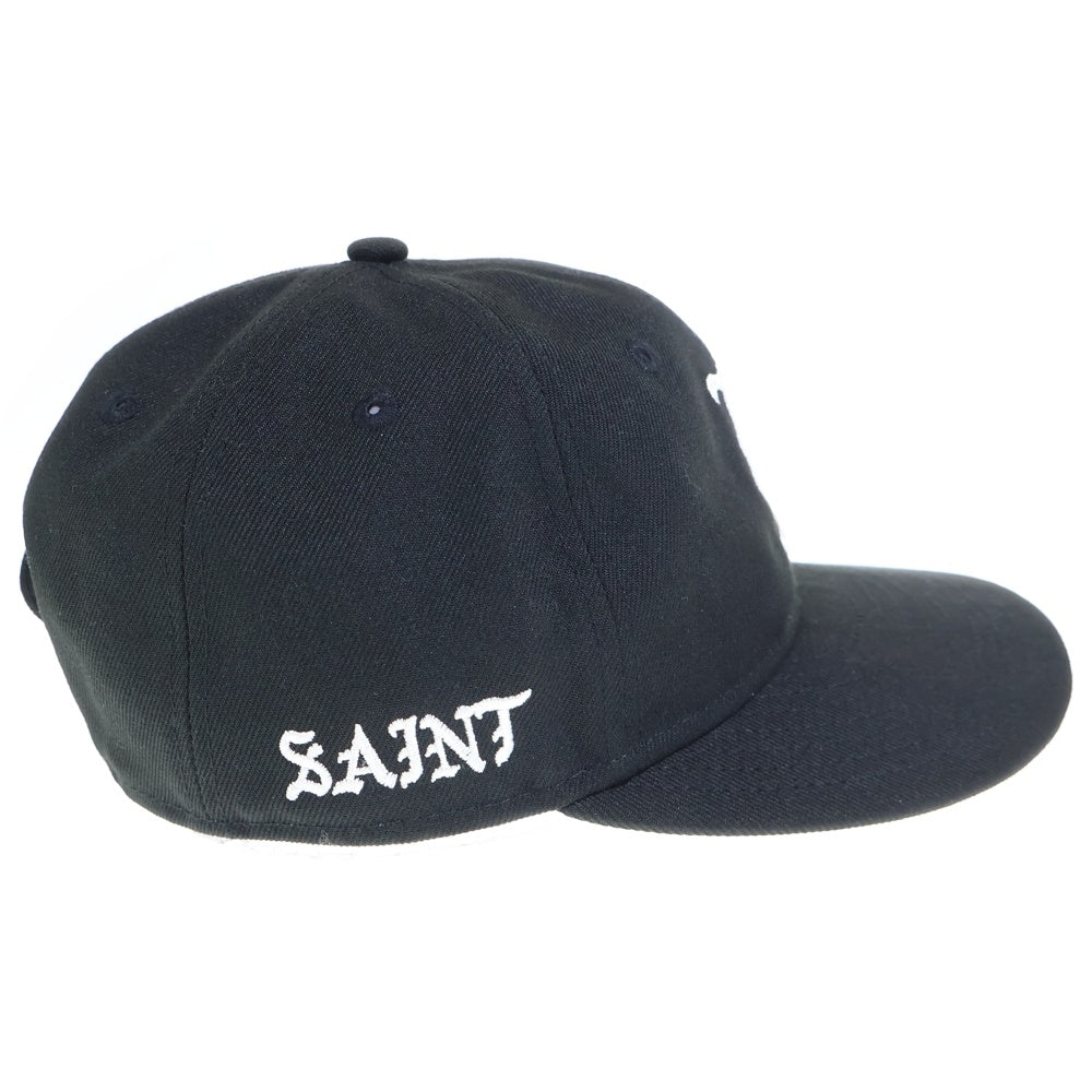 SAINT MICHAEL(セントマイケル) ×NEW ERA 9FIFTY LOGO SNAPBACK CAP ニューエラ ロゴスナップバックキャップ ブラック