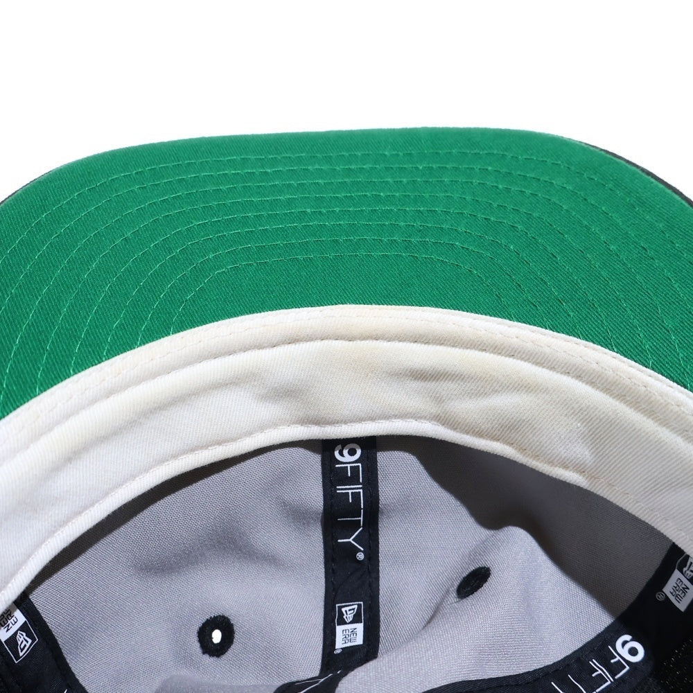 SAINT MICHAEL(セントマイケル) ×NEW ERA 9FIFTY LOGO SNAPBACK CAP ニューエラ ロゴスナップバックキャップ ブラック