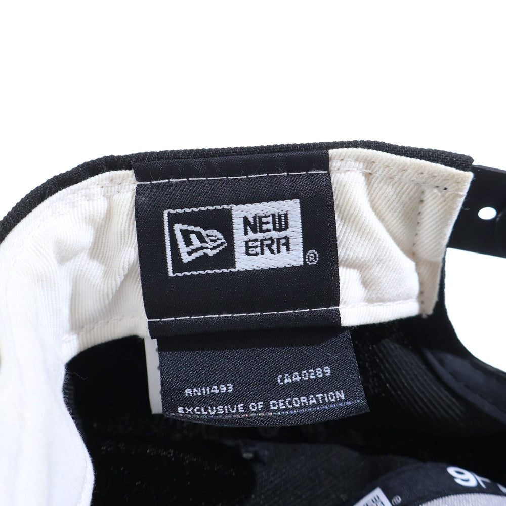 SAINT MICHAEL(セントマイケル) ×NEW ERA 9FIFTY LOGO SNAPBACK CAP ニューエラ ロゴスナップバックキャップ ブラック